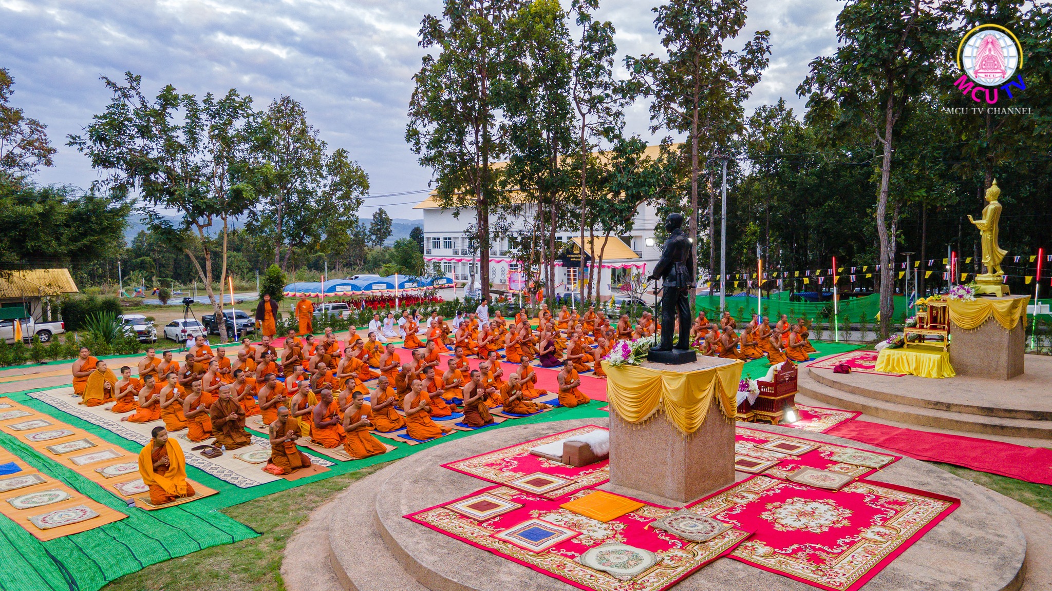  พระพรหมวัชรธีราจารย์ ให้กำลังใจนิสิตวิทยาลัยสงฆ์เลย ในโครงการปฏิบัติวิปัสสนากรรมฐาน ประจำปี ๒๕๖๘ 