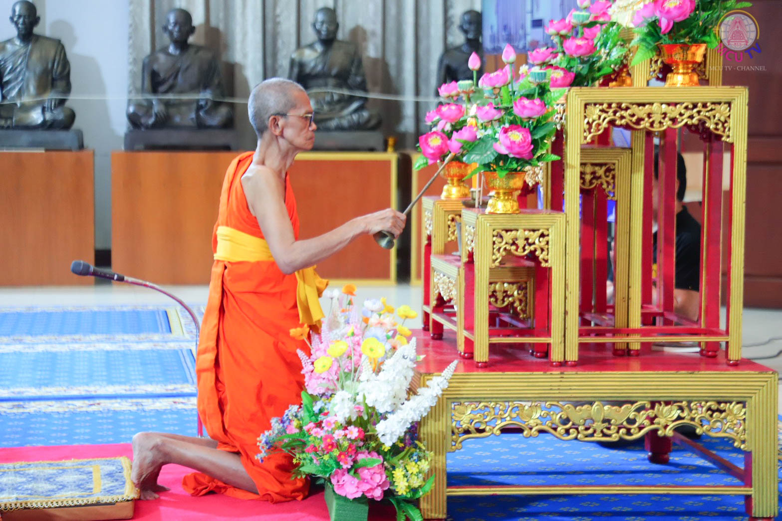  มจร จัดพิธีเจริญพระพุทธมนต์ ประจำเดือน ต.ค. 2569 เติมพลังใจในการทำงานแก่บุคลากรทั่วประเทศ MCU Holds Monthly Chanting and Meditation Session for October 2026 to...
